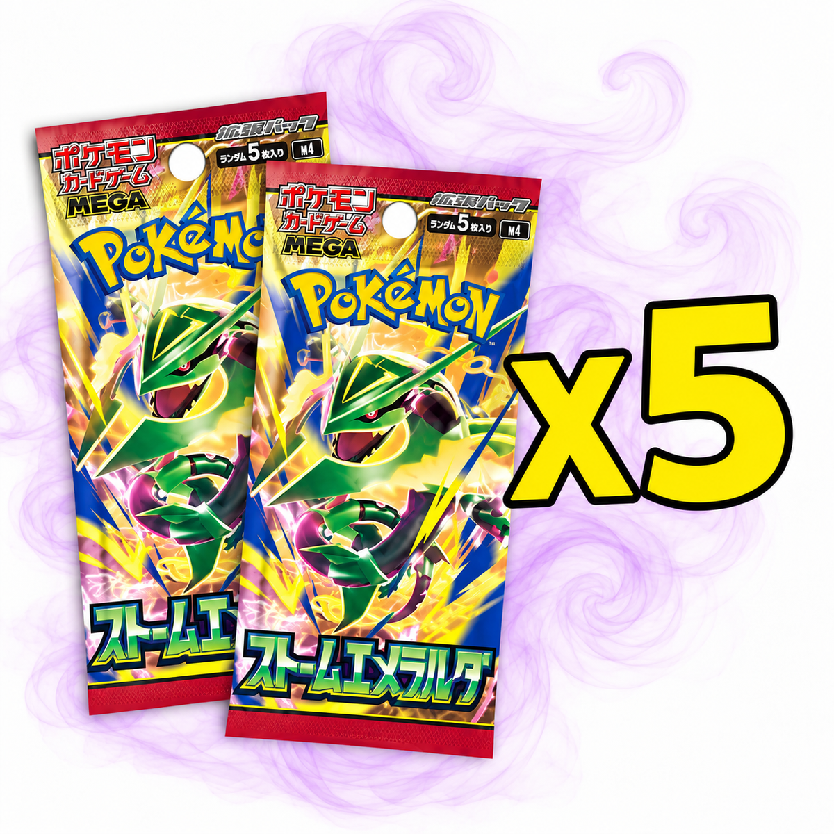 Japanese Storm Emeralda (x5 Booster Packs)