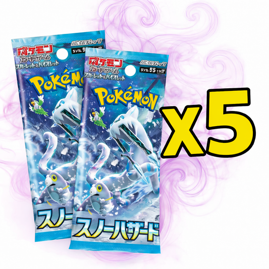 Japanese Snow Hazard (x5 Booster Packs)